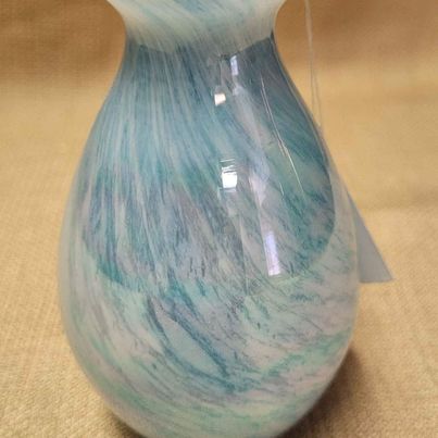 Blue Bottle with Dolphin