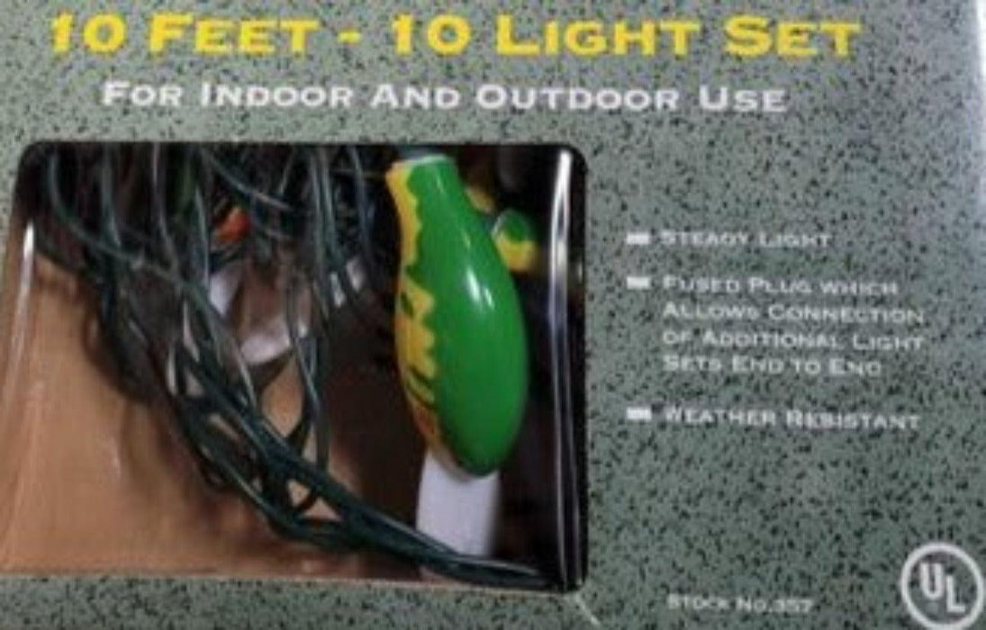 Sport - Fishing 10 Lure Light Set By Rivers Edge-  newer with box