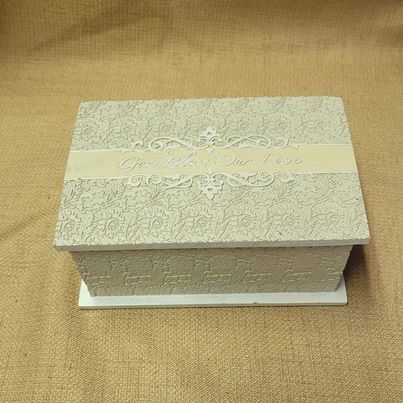 Box-  God Bless our Love Trinket box