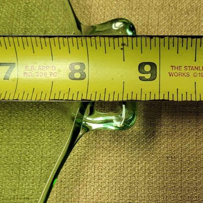 Kitchen - Green Depression Glass Plate