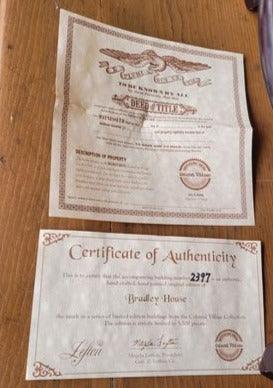 Collectible - Lefton Bradley House 1999 Edition