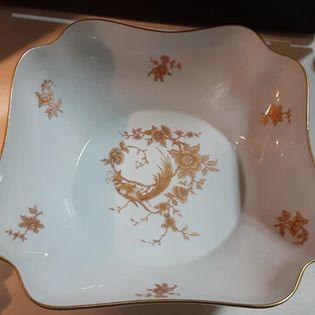Vintage - Exclusivite Chamart limoges Bird of Paradise bowl