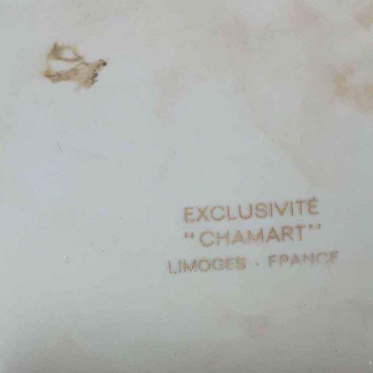 Vintage - Exclusivite Chamart limoges Bird of Paradise bowl