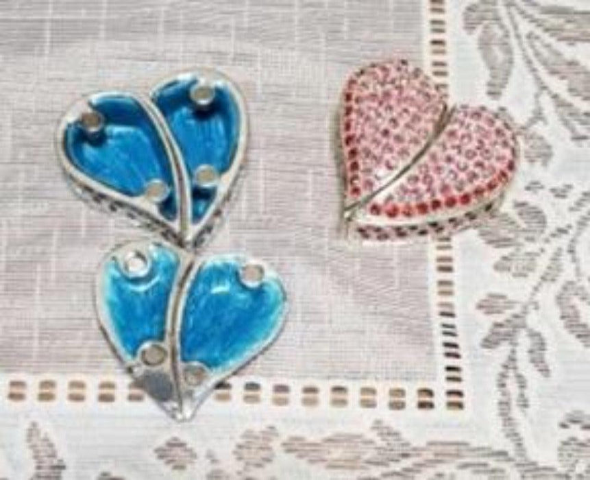 Jewelry Red Heart Trinket Box