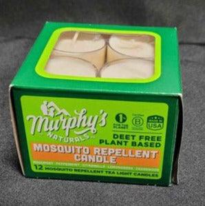 NEW - Murphy's Natural Mosquito Repellent set 12 tealightd