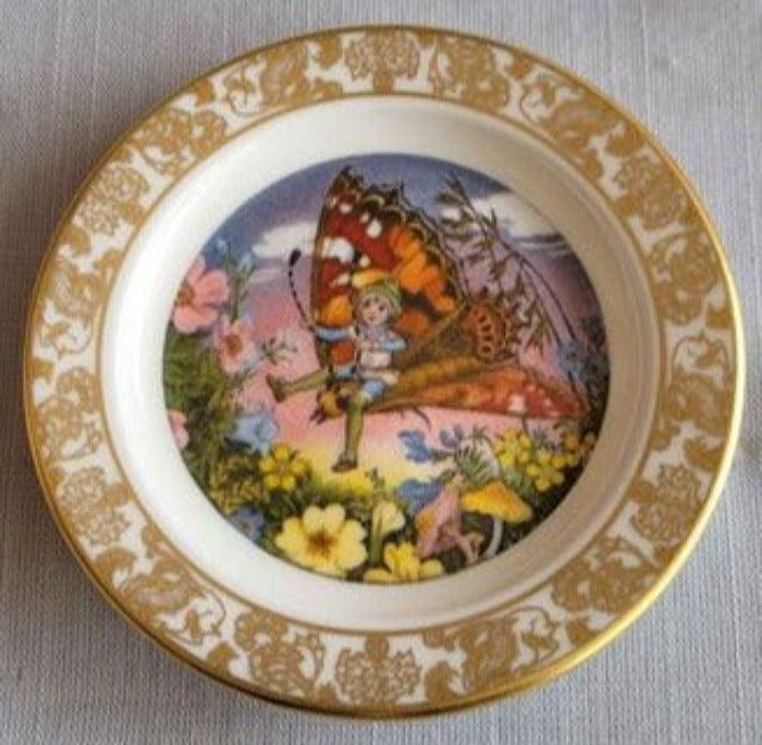 Antique 20 nursery rhyme plates