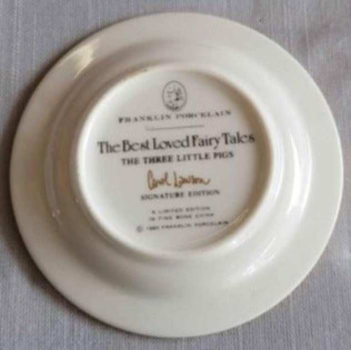 Antique 20 nursery rhyme plates