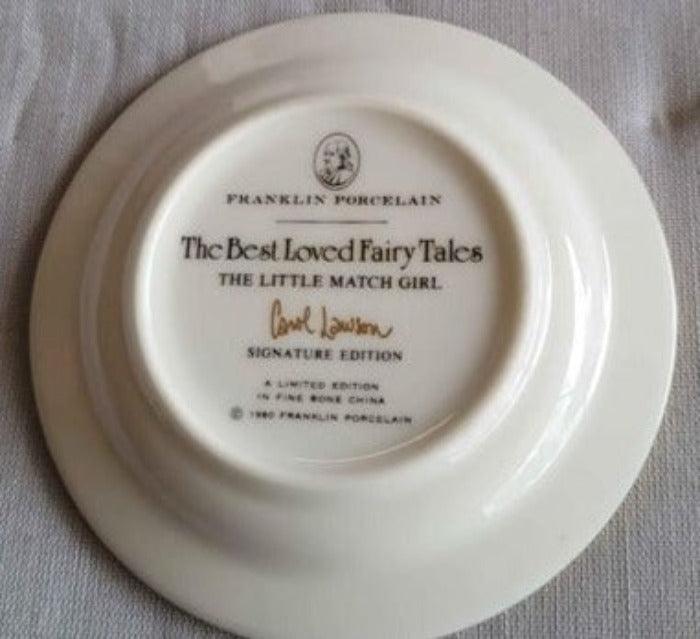 Antique 20 nursery rhyme plates