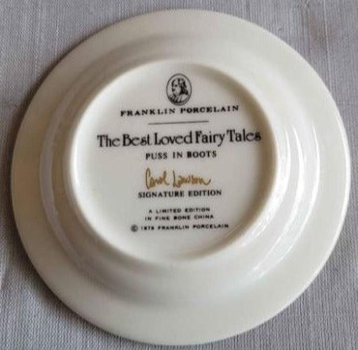 Antique 20 nursery rhyme plates