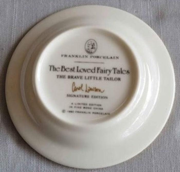 Antique 20 nursery rhyme plates