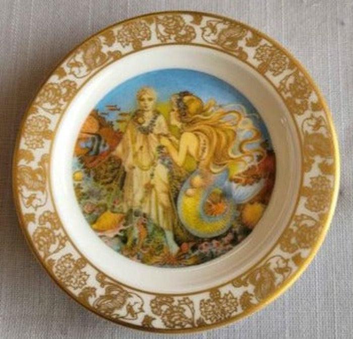 Antique 20 nursery rhyme plates