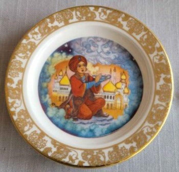 Antique 20 nursery rhyme plates