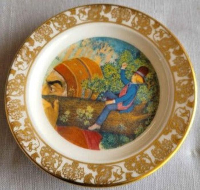 Antique 20 nursery rhyme plates