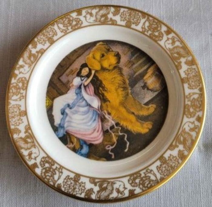 Antique 20 nursery rhyme plates