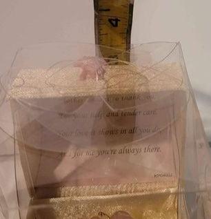 Gift - Pink Rose Mother my Treasure and decorative box a gift from the heart