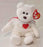 Plush - Valentino TY Beanie Bear Toy - White Bear with Heart
