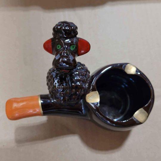 Vintage Japan Poodle Ashtray