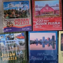 Puzzle - NEW Group of 11 --  160 Piece puzzles