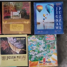 Puzzle - NEW Group of 11 --  160 Piece puzzles