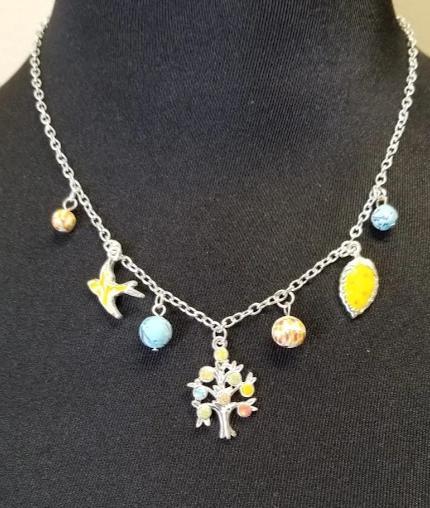 Jewelry - Viva Beads Necklace Charm Pumpkin Spice