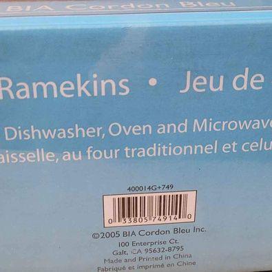 Kitchen - Bia Cordon Bleu set of 4 Ramekins