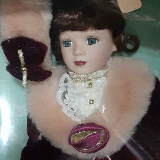 Dolls- Rose Genuine Porcelain Doll #18799