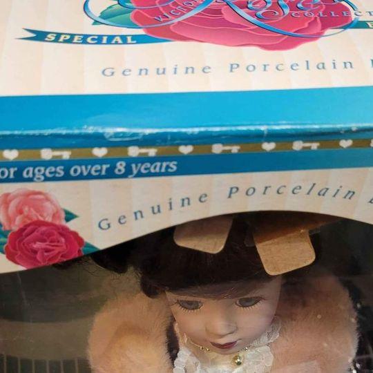 Dolls- Rose Genuine Porcelain Doll #18799