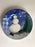 Collectible - Oneida Set Of 4  Snowman Stoneware Dessert Salad Plates