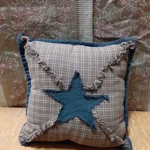 Pillow Primitive Patchwork