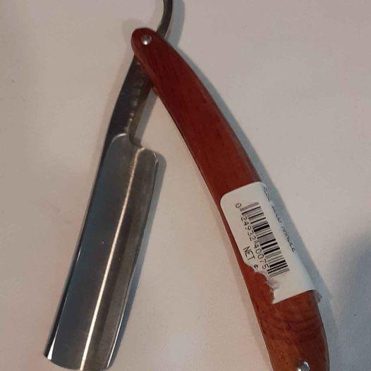 Kingsley Shave Straight edge  - Rosewood  Handle