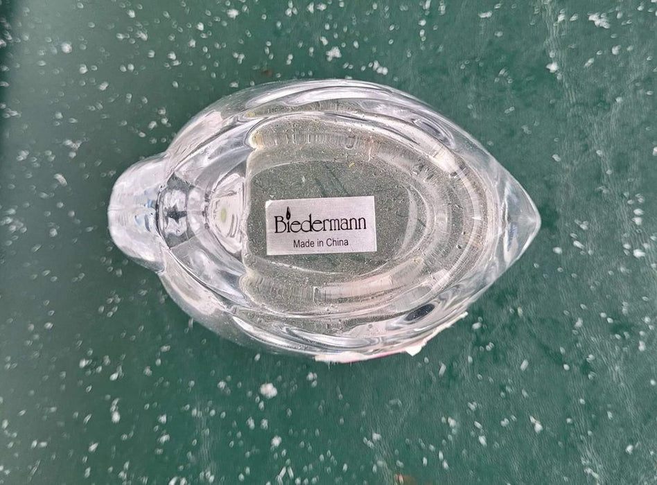 Glass - Biederman Glass Swan Dish