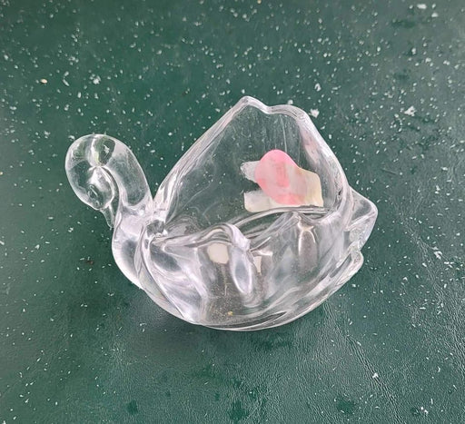 Glass - Biederman Glass Swan Dish