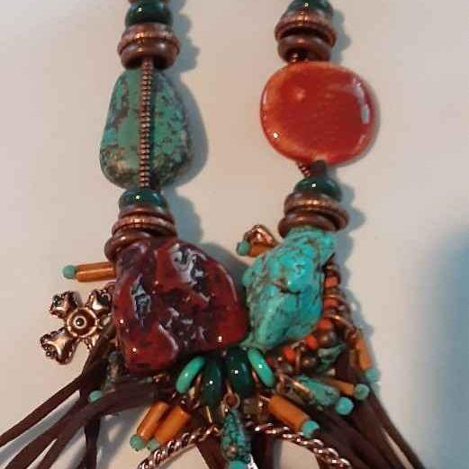 Jewelry -Treska 1 strand beaded  necklace  #1 New with tags,