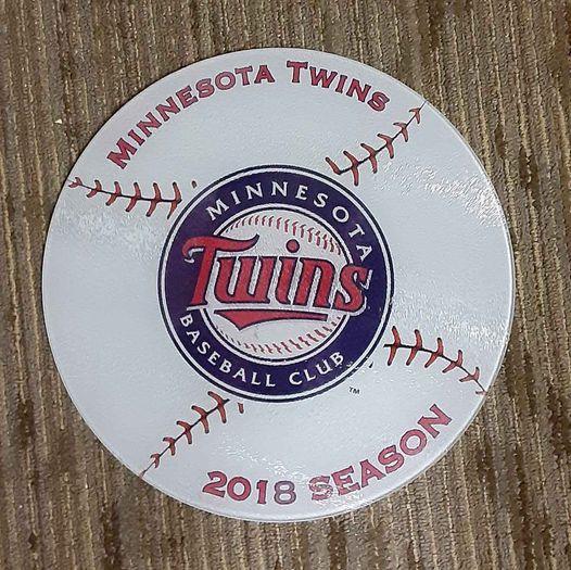 Sports - MN Baseball Collectible 2018 Season Cutting Board - MINNESOTA TWINS