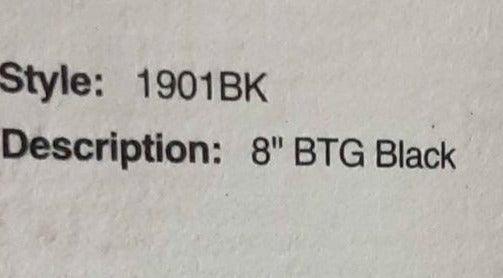 Plush Stuffed Animal - 8" BTG Black Bear - 1901BK