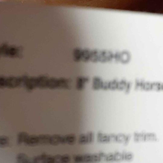 Plush - Unipak 8" Buddy Horse 9955ho