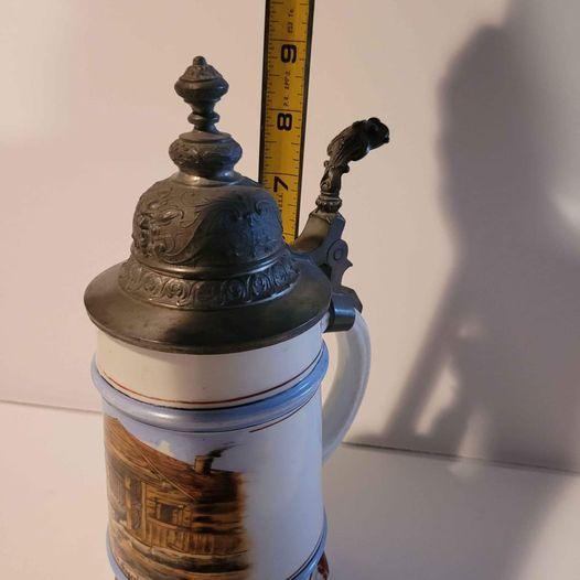 Vintage porcelain Beer stein