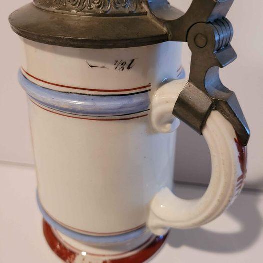 Vintage porcelain Beer stein