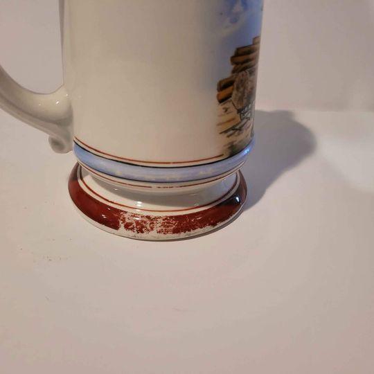 Vintage porcelain Beer stein