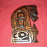 Wall art - Wood carving - Alaskan Artist - Bear and Cub with Salmon