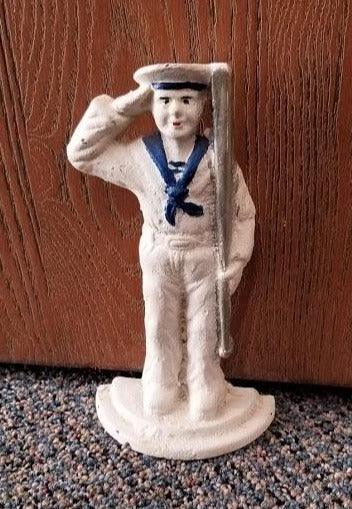 Home Decor - Cast Metal Sailor Doorstop